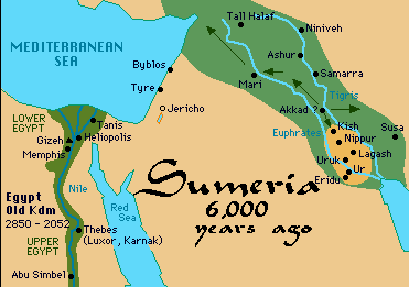 Mappa citt di Nippur